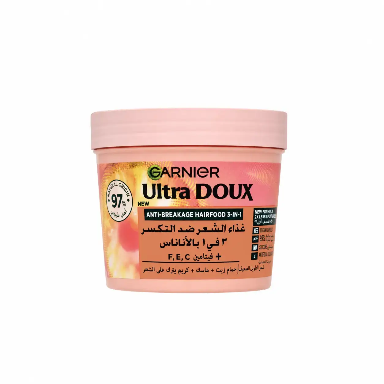 غارنيه حمام كريم ٣٥٠ مل اناناس